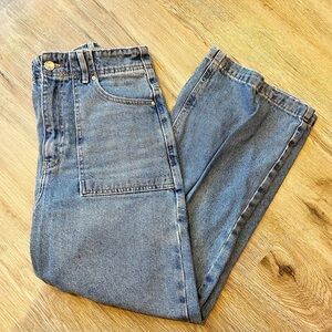 Forever 21 Wide Leg Denim Jeans